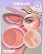 رژگونه کرمی و پودری شیگلم رنگ peach juice هلویی 7523
