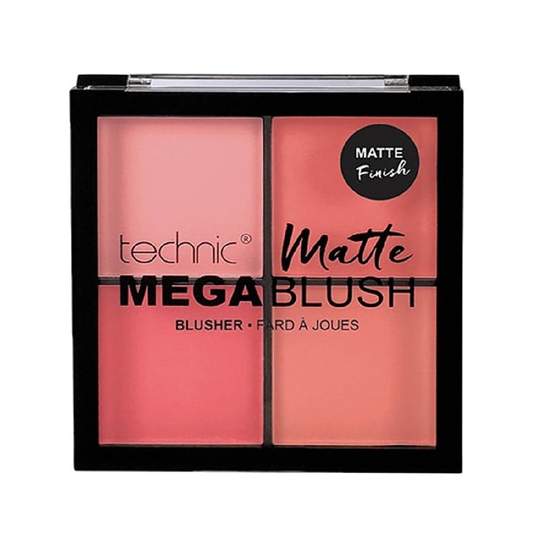 پلت رژگونه 4 رنگ تکنیک مدل Mega Blush