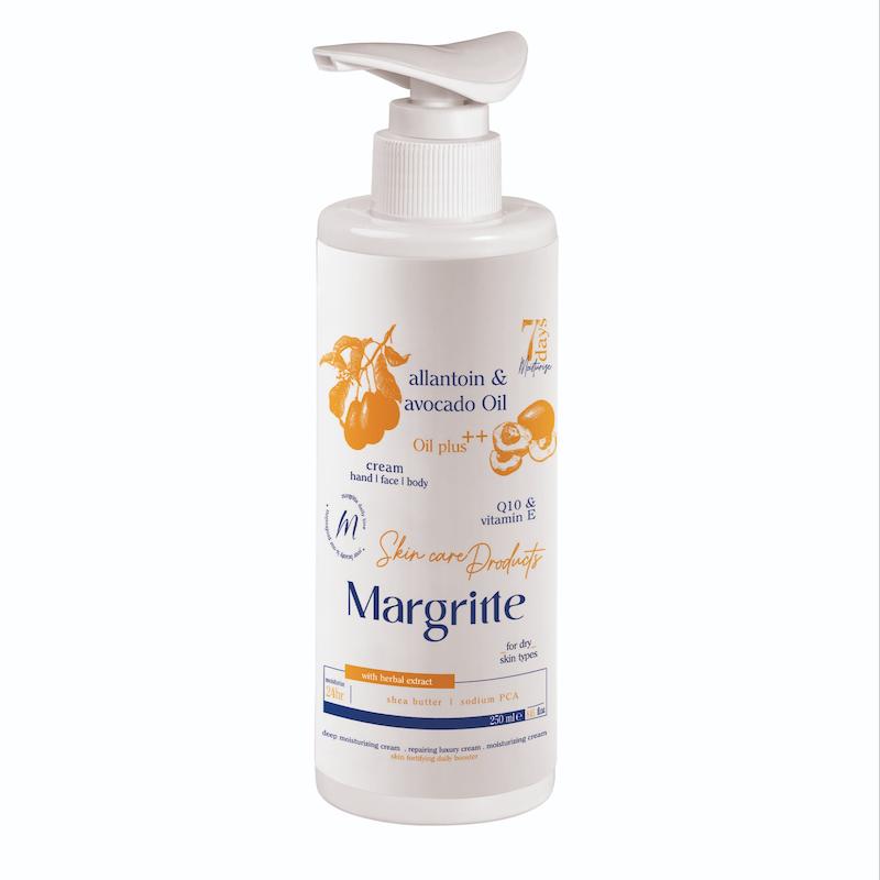کرم مرطوب کننده و آبرسان پمپی آووکادو 250 میل مارگریت
