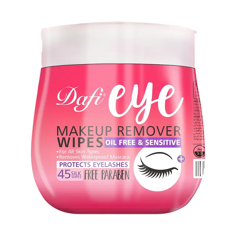 دستمال مرطوب پاک کننده چشم دافی