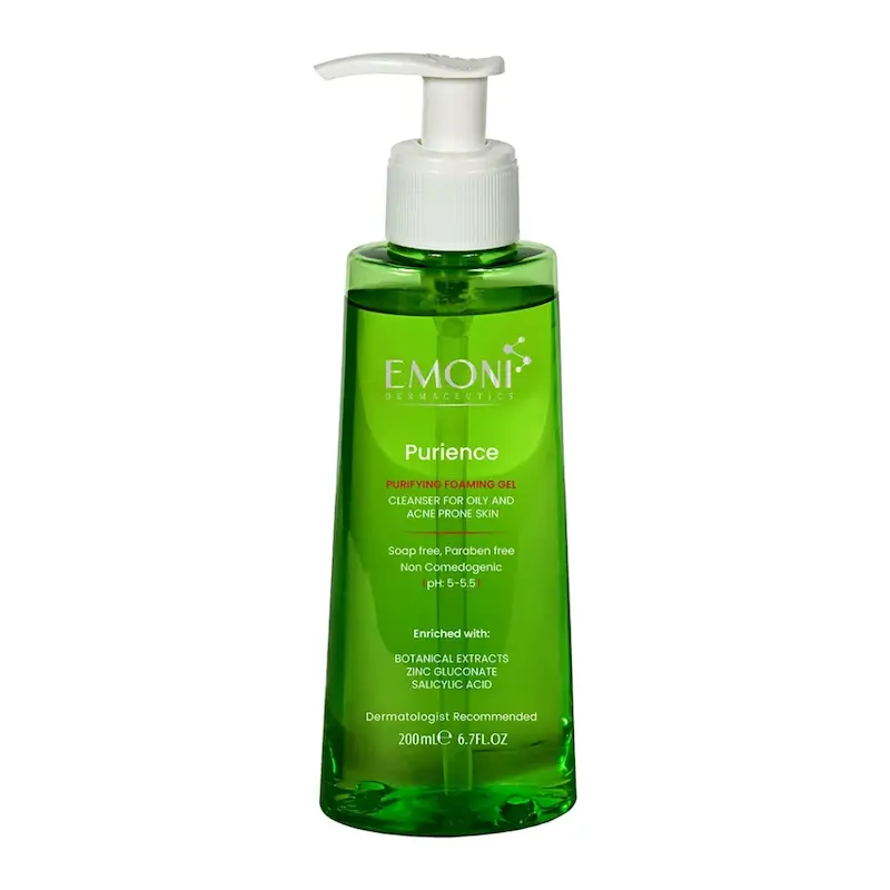 ژل شستشوی صورت پوست چرب امونی