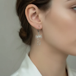 گوشواره پاپیونی استیل 0509