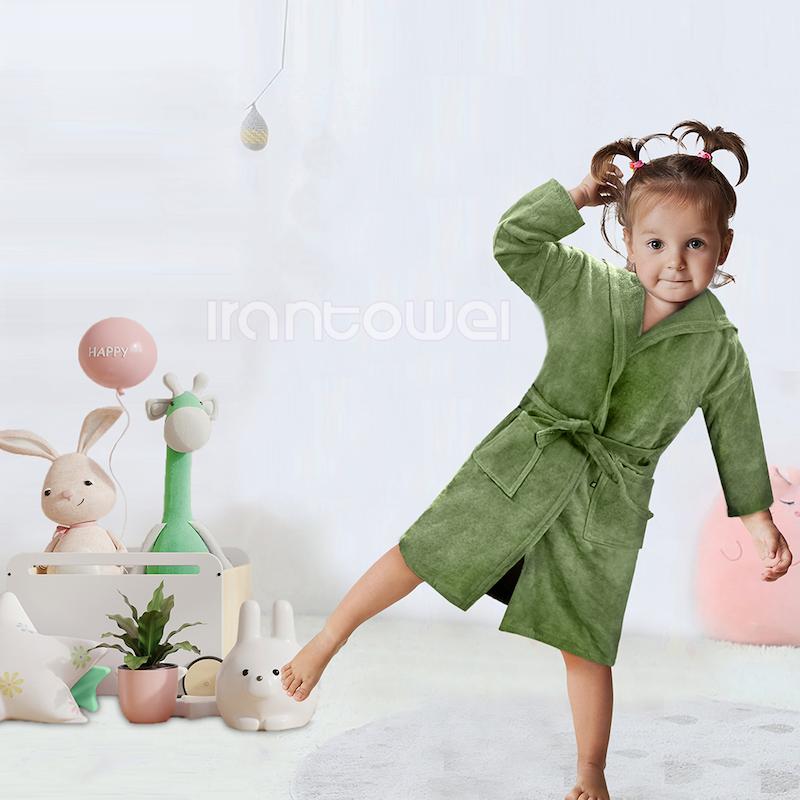 حوله پالتویی بچه گانه طرح ساده ( سایزبندی/رنگبندی)