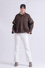 جکت جیر قهوه ای Suede دوحالته