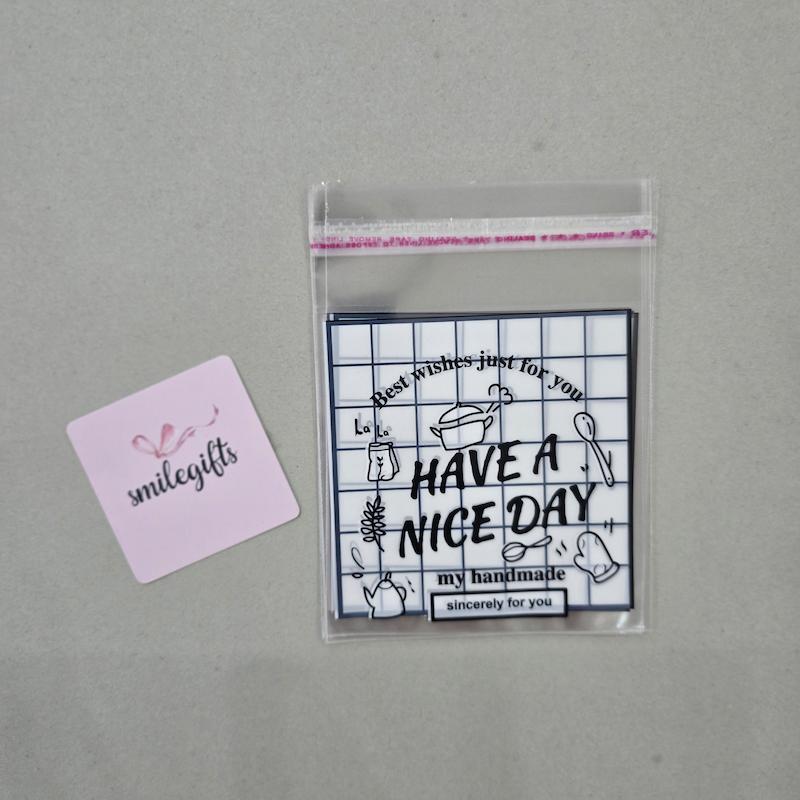 سلفون شطرنجی 10 در 10 _ پک 20 الی 100 عددی