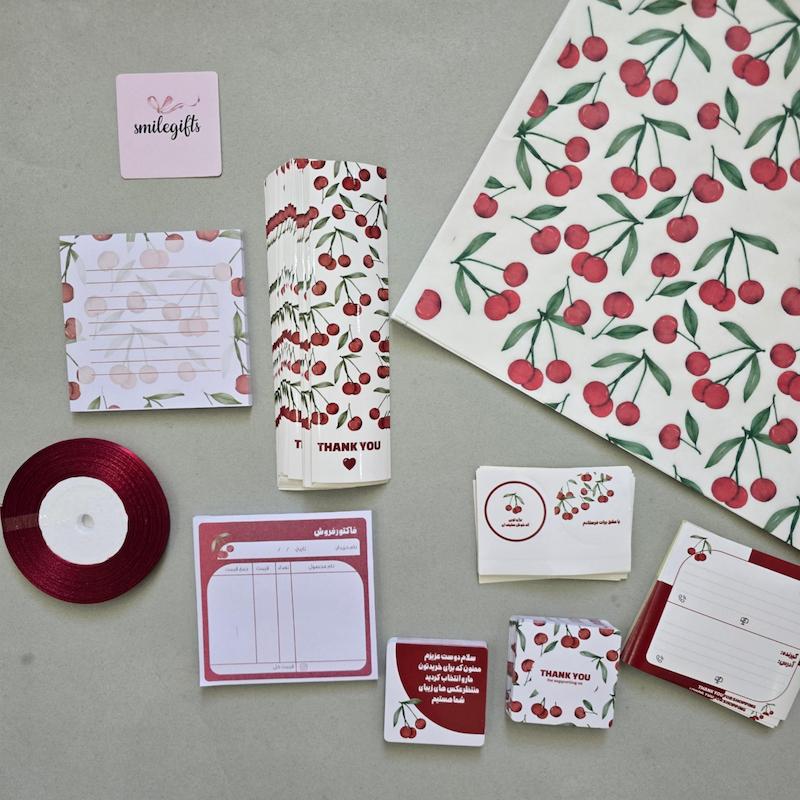 ست کامل بسته بندی چری _پک 50 عددی