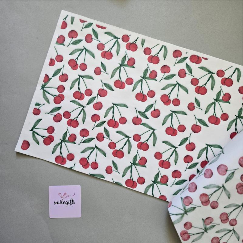 کاغذ پوستی چری سایز 25*70_  پک10عددی