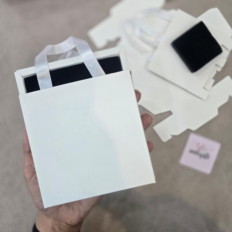 جعبه کشویی سفید اکسسوری 12*11