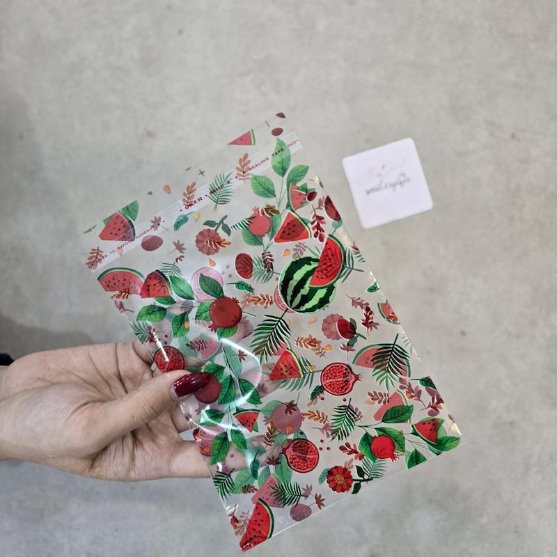 سلفون طرح یلدا پک20الی100عددی _ موجود در 10سایز