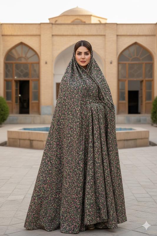 چادررنگی مجلسی حریراندونزی