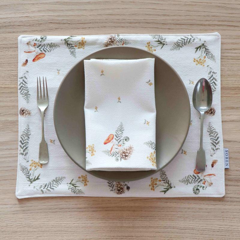 زیر بشقابی جنگل کوچک من