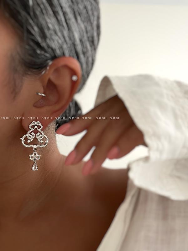 گوشواره جواهری 