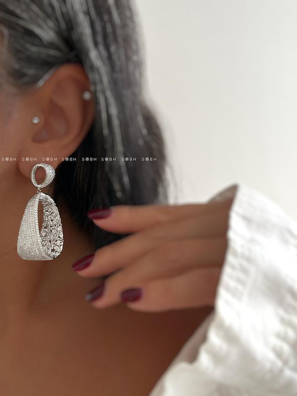 گوشواره جواهری 