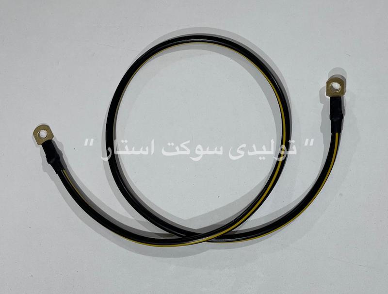 5809/ کابل اتصال بدنه منفی قطر 10 (100 سانتی)