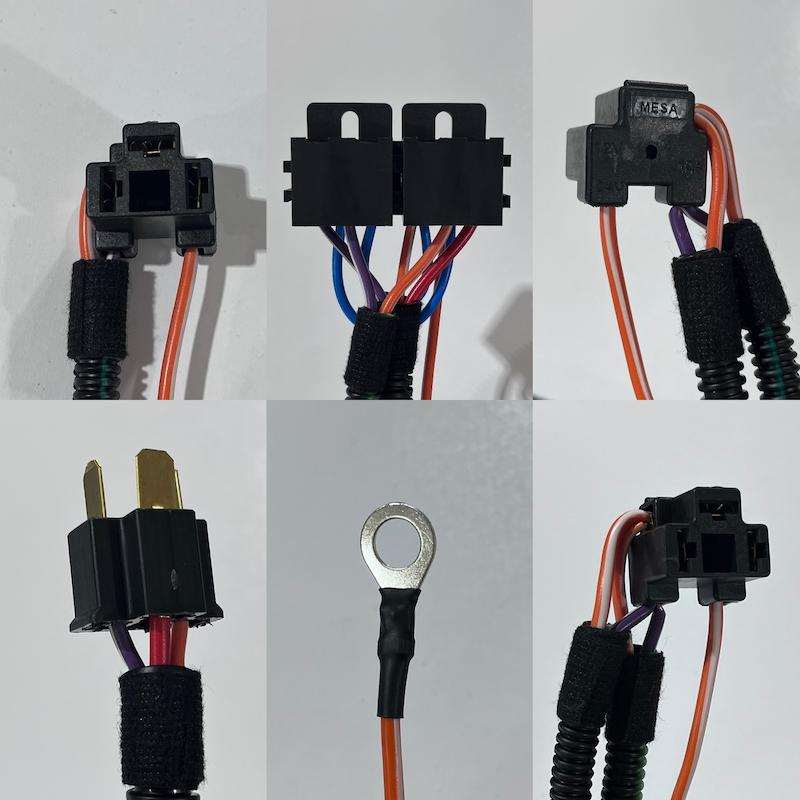 5061/ سیم کشی تقویت چراغ جلو H4 با خرطومی