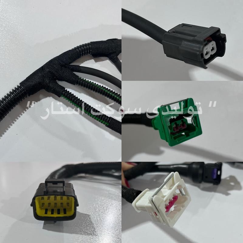 5136/ سیم کشی سوزن انژکتور پراید ساژم