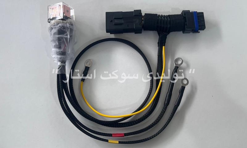 5128/ سیم کشی تقویت کویلEF7 (4 سیم) ( تک گانه، زیمنس )