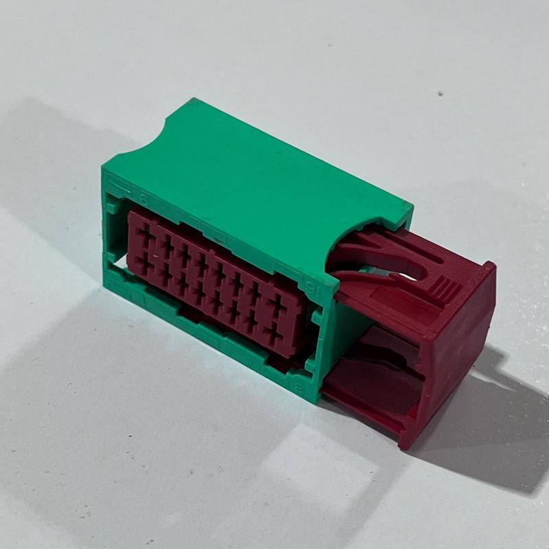 سوکت خام 16 خانه BSM رنگ سبز