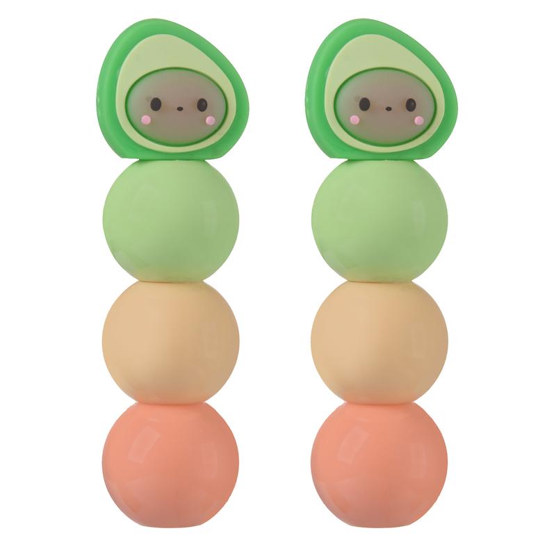 ماژیک علامت گذار  مدل آواکادو سه رنگ بسته 2 عددی