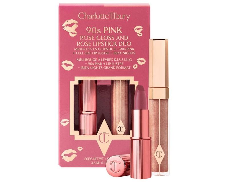 پک رژلب و لیپگلاس شارلوت تیلبری 90s pink