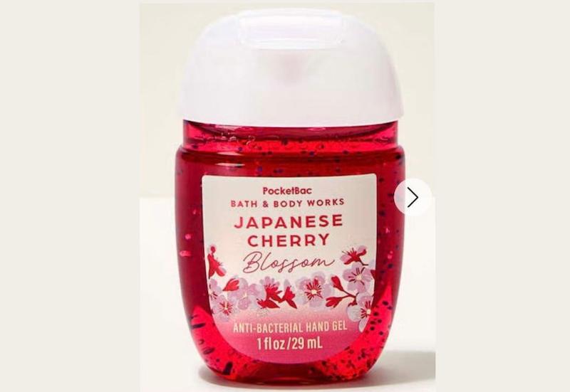ژل دست بث اند بادی Japanese cherry 