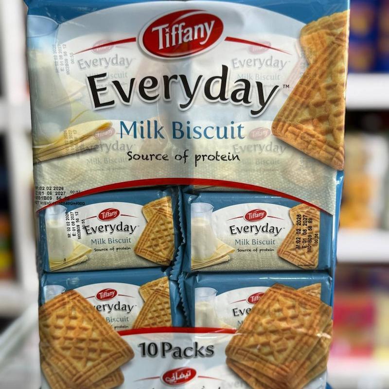 بیسکویت‌های شیر و نارگیلی تیفانی و نوترو (Milk & Coconut Biscuits Collection)