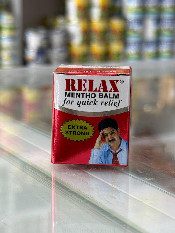 پماد منتول ریلکس اکسترا استرانگ (Relax Mentho Balm – Extra Strong) – ۹ گرم