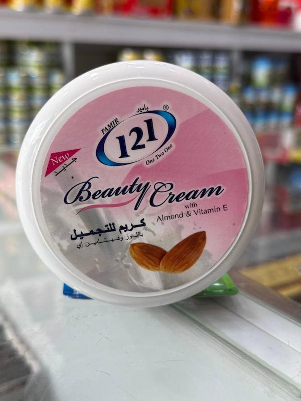 پامیر ۱۲۱ کرم زیبایی با روغن بادام و ویتامین E 
