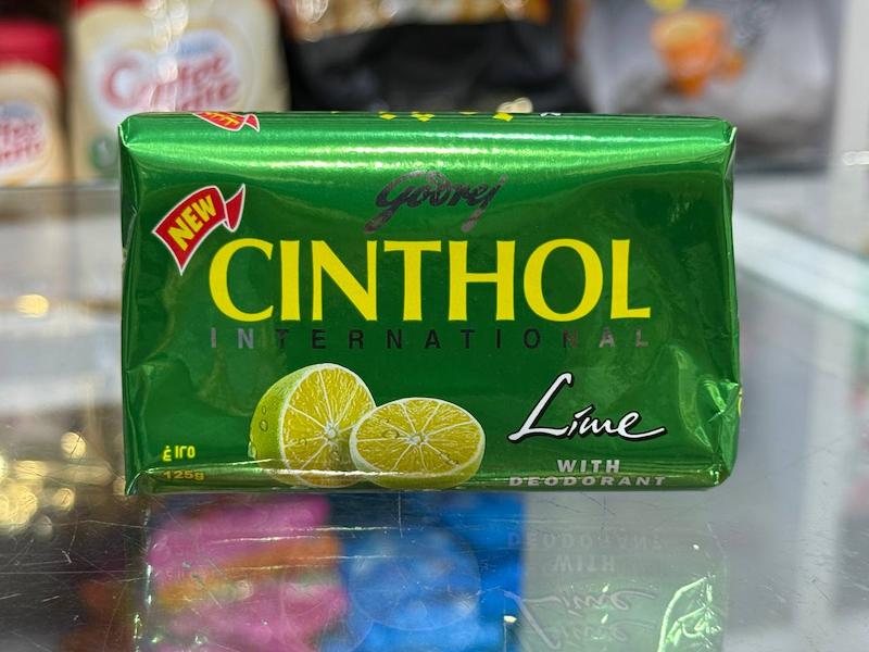 صابون سینتول لیمو ترش گادرج (Cinthol International Lime) — با خاصیت دئودورانت — ۱۲۵ گرم