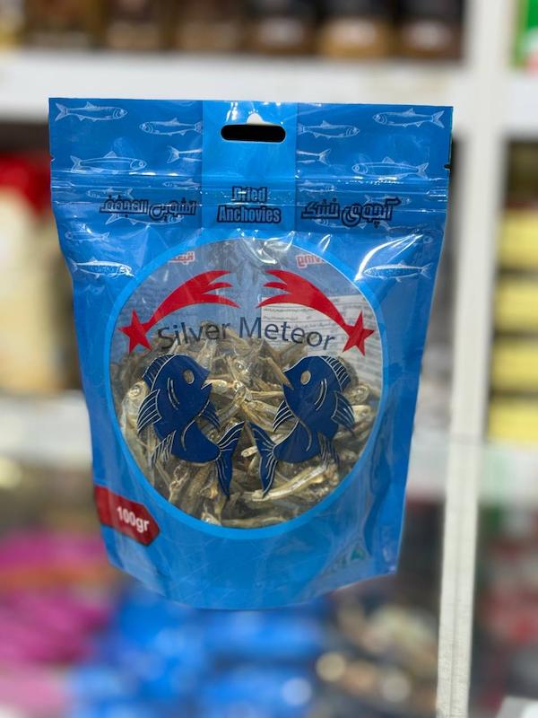 ماهی خشک متوتا (سیلور متئور) | Silver Meteor Dried Anchovies