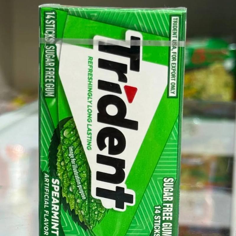 آدامس بدون قند تریدنت (Trident Sugar Free Gum) — ۱۴ عددی — آمریکایی اصل