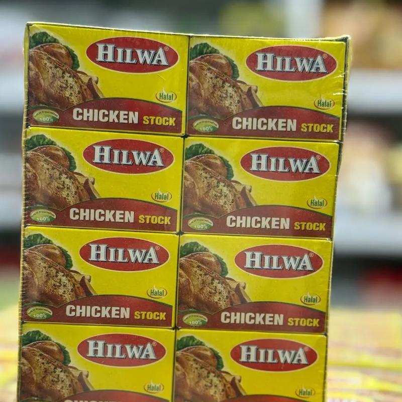 پک عمده مکعب سوپ مرغ حلوة (Hilwa Chicken Stock Cubes) — ۲۴ بسته × ۲ عدد