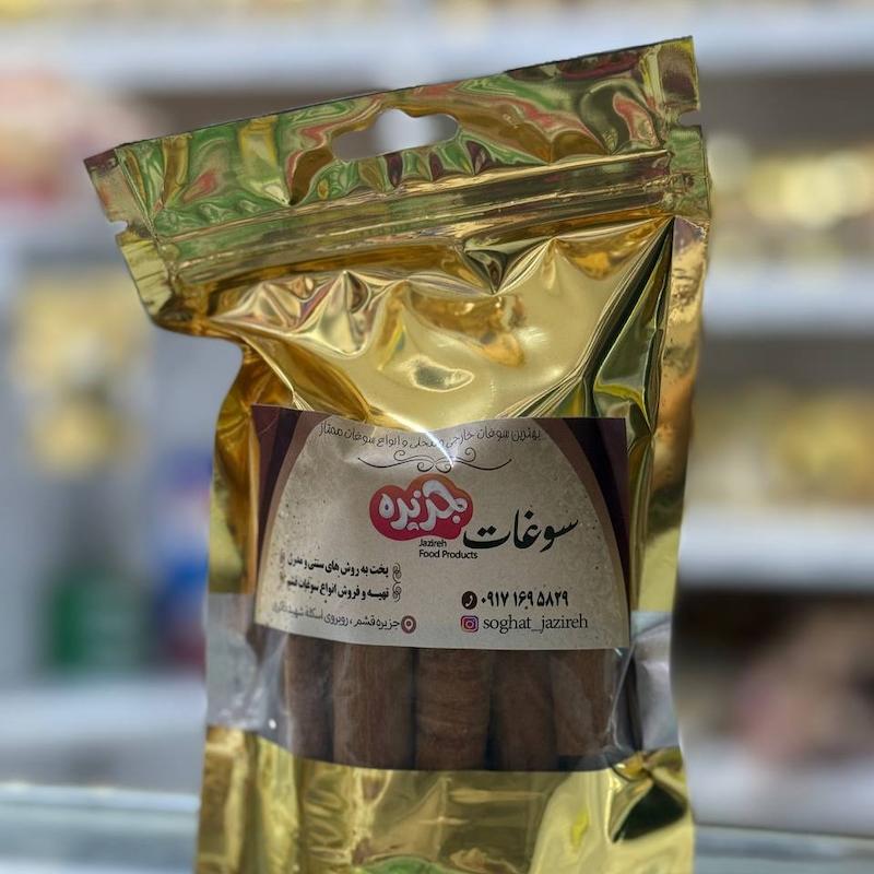 چوب دارچین درجه ۱ سوغات جزیره (Jazireh Premium Cinnamon Sticks) - 77 گرم