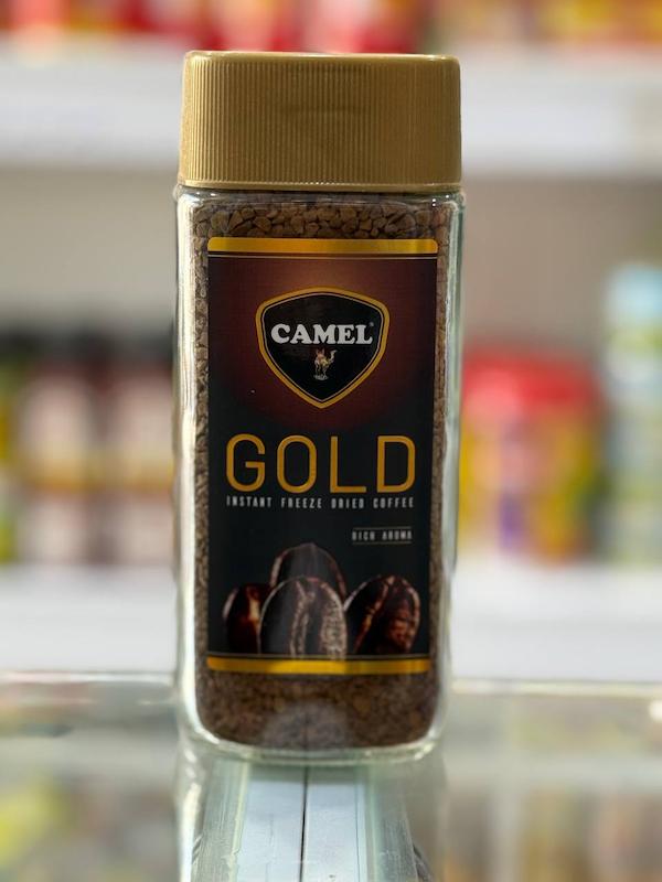 قهوه فوری کمل گلد (Camel Gold Instant Freeze Dried Coffee)