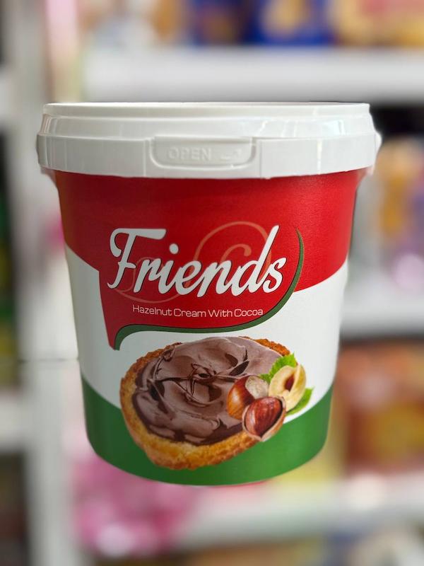 کرم شکلات فندقی فرندز Friends Hazelnut Cream With Cocoa 
