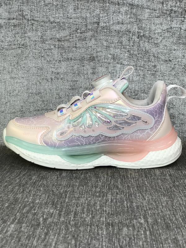 کتانی دخترانه طرح پروانه کد 23100