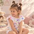 ست تاپ و شلوارک بچگانه طرح نقاشی