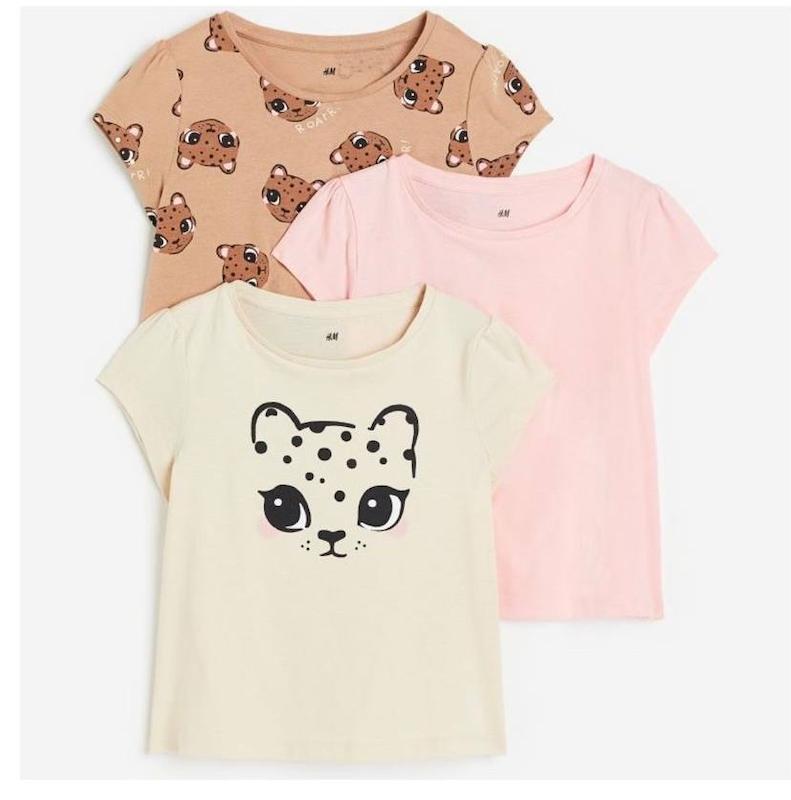 تی شرت دخترانه H&M