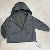 سوئیشرت کتان آستر دار | Kids Hooded Utility Jacket