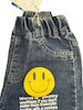 شلوار جین مام فیت مدل اسمایلی - Kids jeans mom fit smiley