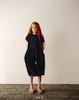 سرهمی دخترانه لینن | Lightweight Linen Jumpsuit – Girls’ Summer Style