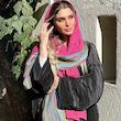 شال سرخابی رنگی 🌈