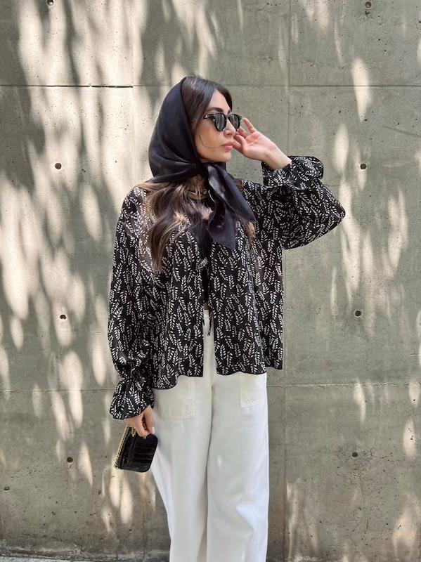 شومیز حریر گندم 🌼
