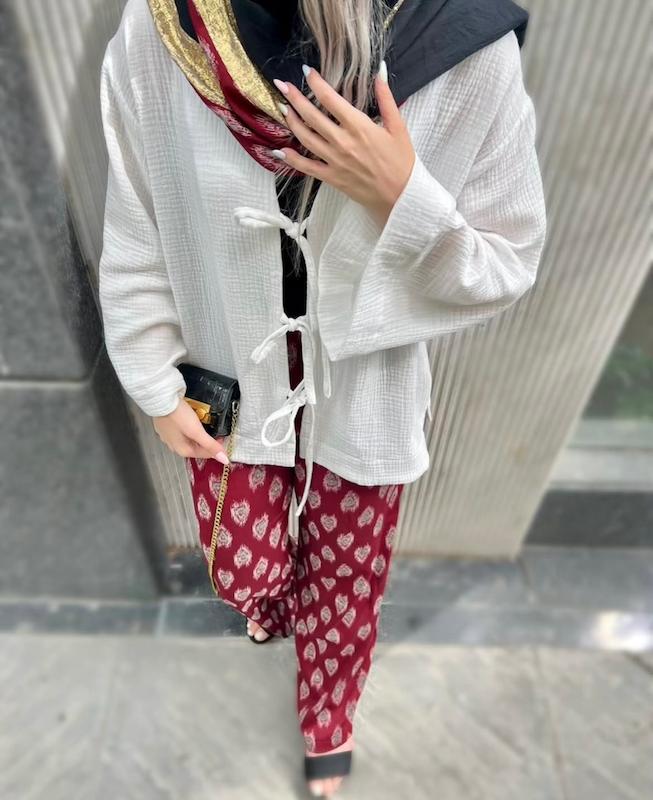 شومیز گره🎀