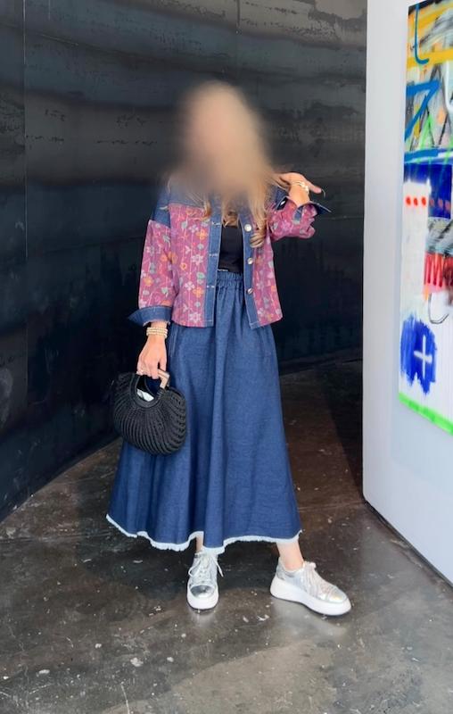دامن جین چهار فصل 👖💙