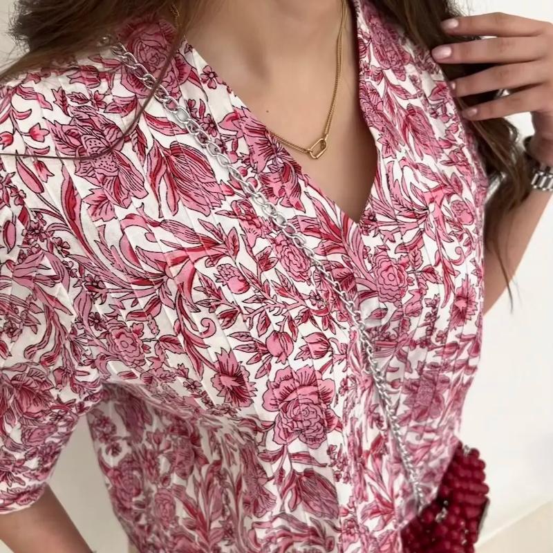 بلوز صورتی 🎀💓