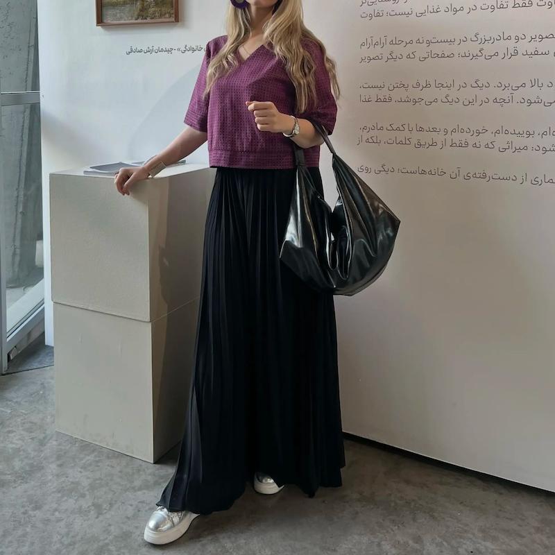 بلوز ارغوان ☪️🌸