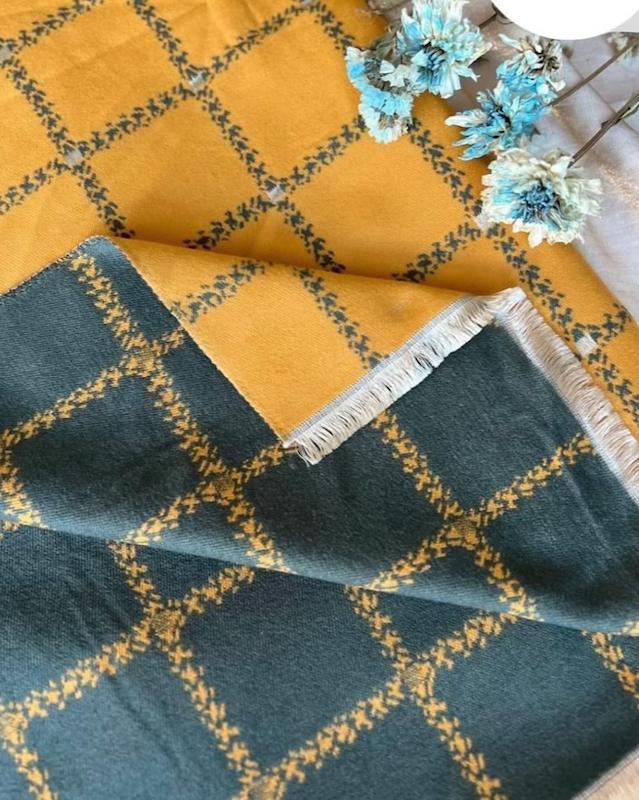 شال موهر وارداتی طرح هرمس ✨🩷