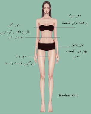 چطور سایز مناسب خودمون  رو انتخاب کنیم؟