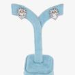 گوشواره میخی زنانه ژوپینگ مدل قلب کد AAC1429